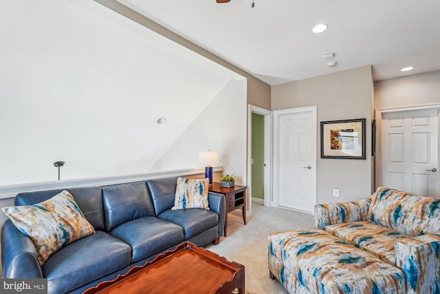 44451 Cruden Bay Dr, Ashburn, VA 20147 - living room with recessed lighting and light carpet