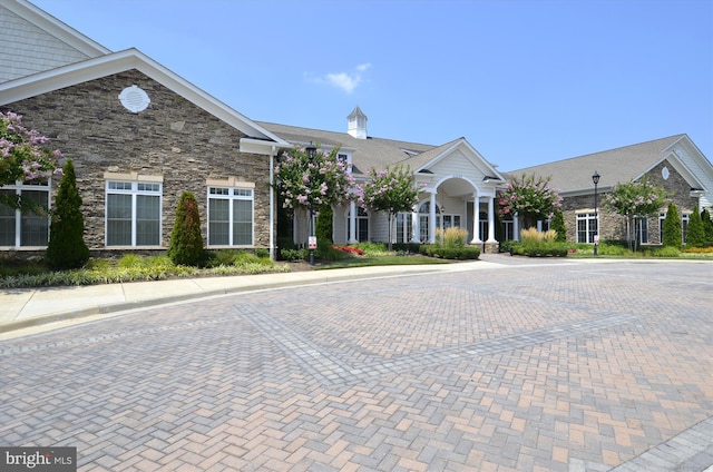 44451 Cruden Bay Dr, Ashburn, VA 20147 - view of front of home featuring stone siding