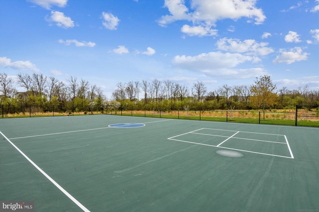 44451 Cruden Bay Dr, Ashburn, VA 20147 - view of basketball court with fence and community basketball court