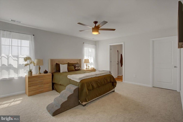 11174 Cross Fields Dr, Waynesboro, PA 17268 - bedroom featuring visible vents, carpet flooring, and multiple windows