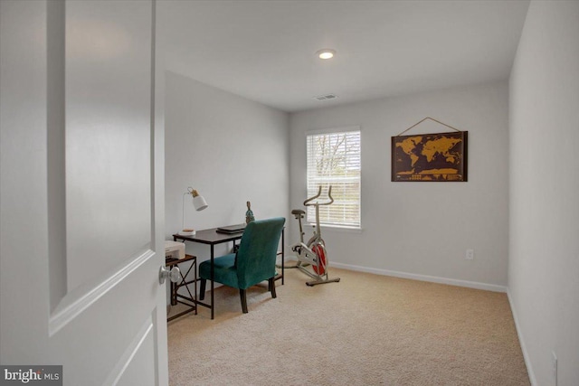 11174 Cross Fields Dr, Waynesboro, PA 17268 - carpeted office with baseboards and visible vents