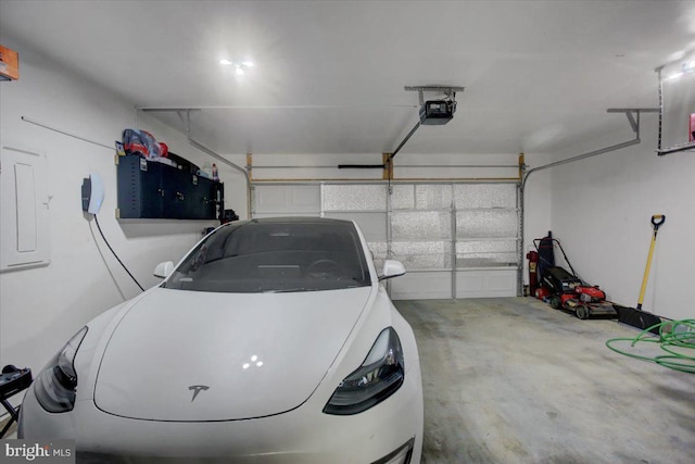 11174 Cross Fields Dr, Waynesboro, PA 17268 - garage with a garage door opener and electric panel