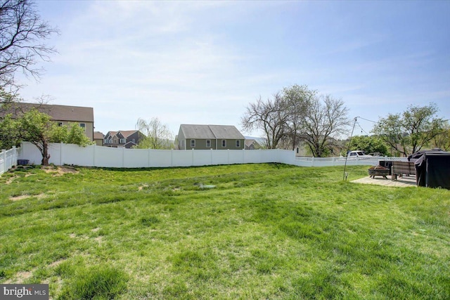 11174 Cross Fields Dr, Waynesboro, PA 17268 - view of yard with a fenced backyard