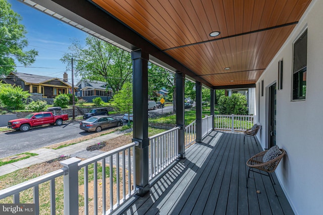 1904 Jackson St NE, Washington, DC 20018 - wooden terrace with a porch