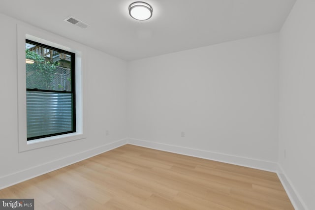 1904 Jackson St NE, Washington, DC 20018 - unfurnished room with light wood-type flooring, baseboards, and visible vents