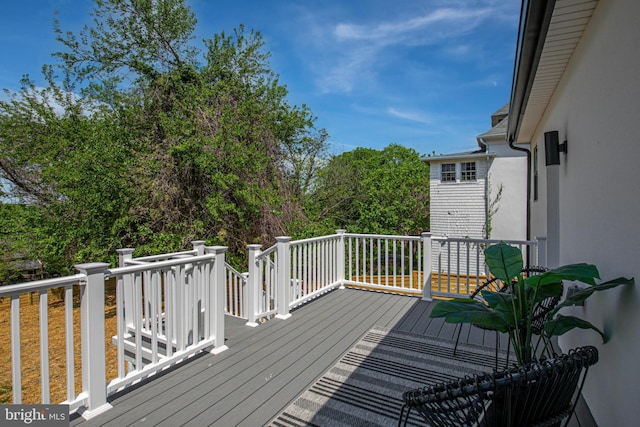 1904 Jackson St NE, Washington, DC 20018 - view of wooden terrace