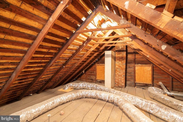 223 Henry St, Cambridge, MD 21613 - view of unfinished attic