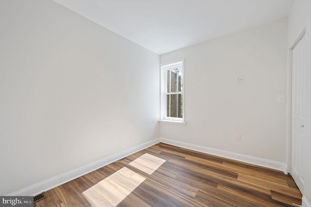 1544 N Allison St, Philadelphia, PA 19131 - empty room featuring baseboards and wood finished floors