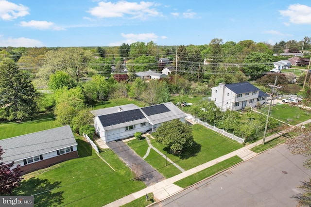aerial view