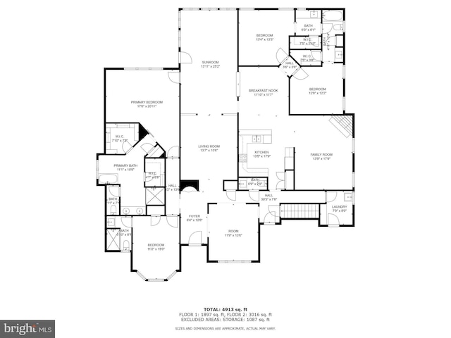12868 Paddle Wheel Ct, Manassas, VA 20112 - room layout