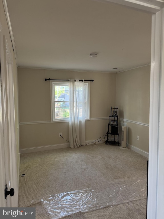 8549 Stonewall Rd, Manassas, VA 20110 - carpeted spare room featuring baseboards