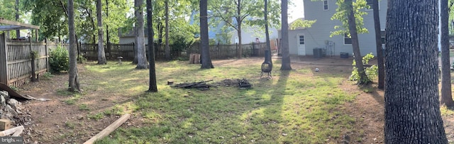 8549 Stonewall Rd, Manassas, VA 20110 - view of yard with central air condition unit and fence