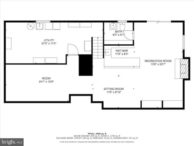 1920 Brighton Dam Rd, Brookeville, MD 20833 - home floor plan