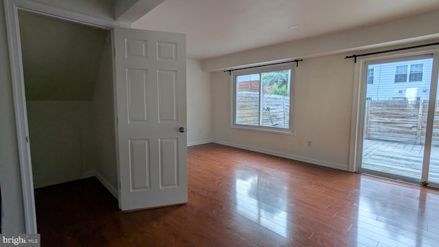 14743 Tamarack Pl, Woodbridge, VA 22191 - spare room featuring wood finished floors and baseboards