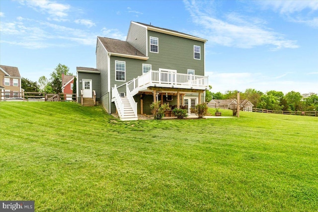 161 Stonecrest Cir, Keedysville, MD 21756 - back of house featuring a deck and roof with shingles
