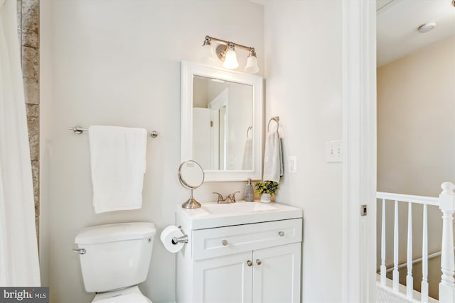 519 Somerset Pl NW, Washington, DC 20011 - bathroom featuring toilet and vanity