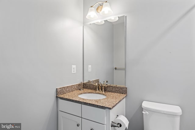 6101 Enquirer St, Hyattsville, MD 20782 - bathroom with vanity and toilet