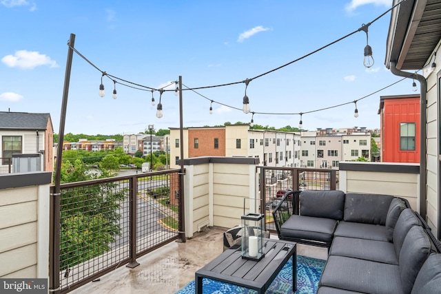 6101 Enquirer St, Hyattsville, MD 20782 - balcony with outdoor lounge area