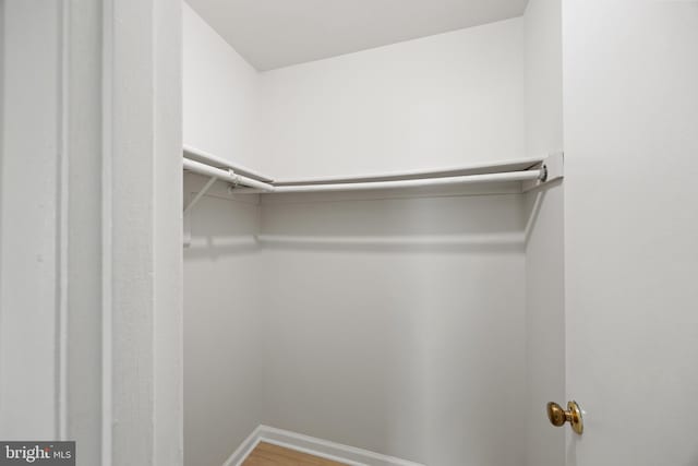 565 W Diamond Ave Unit 27, Gaithersburg, MD 20877 - spacious closet with wood finished floors
