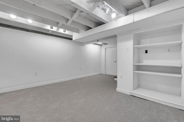 302 Maple Ln, Severna Park, MD 21146 - finished basement featuring carpet and baseboards