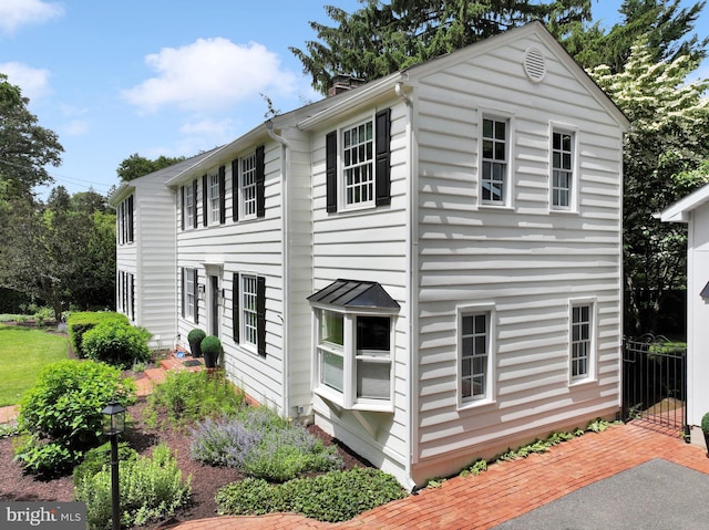 302 Maple Ln, Severna Park, MD 21146 - view of property exterior featuring a chimney