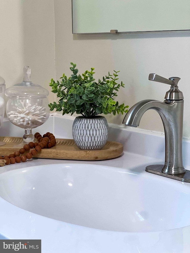 details with a sink