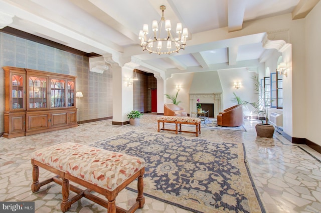 view of community lobby