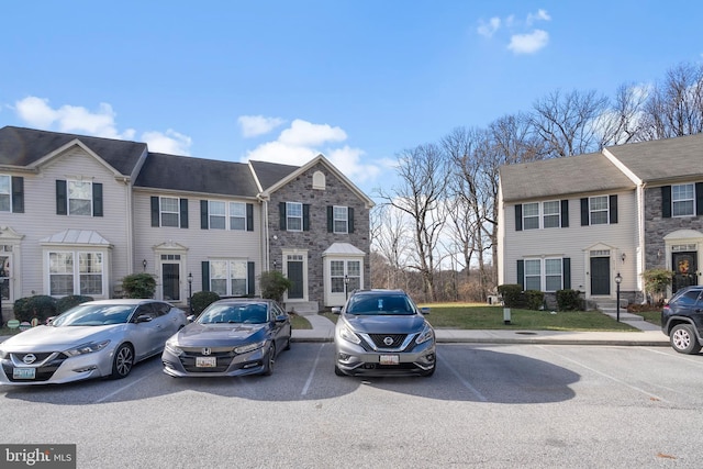 multi unit property with uncovered parking
