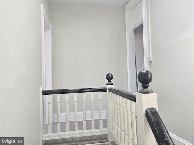 view of stairs