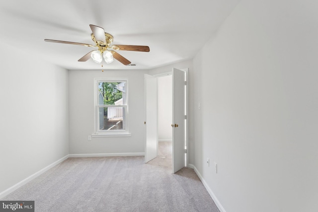 4411 Pembrook Village Dr Unit 101, Alexandria, VA 22309 - carpeted empty room with baseboards and a ceiling fan