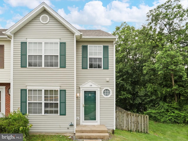 109 Donelson Loop, Stafford, VA 22554 - view of property featuring roof with shingles
