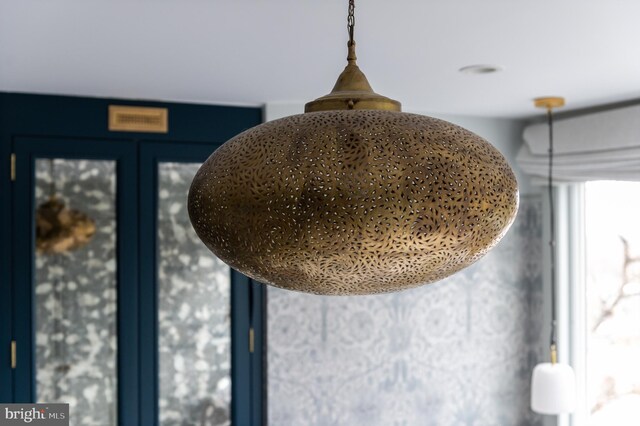 view of room details