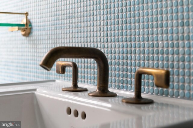 details featuring a sink