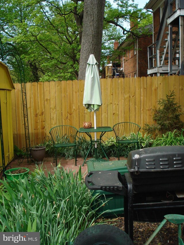 4627 Central Ave NE, Washington, DC 20019 - view of yard with a patio and fence
