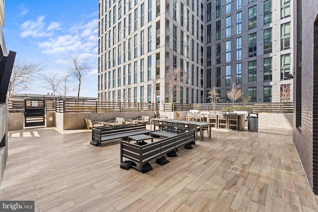 1650 Silver Hill Dr Unit 1706, Mclean, VA 22102 - view of patio with an outdoor hangout area