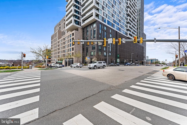 1650 Silver Hill Dr Unit 1706, Mclean, VA 22102 - view of street with street lighting, traffic signs, sidewalks, and traffic lights