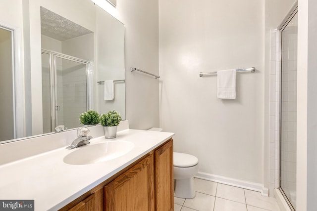 7 Silver Birch Ct, Owings Mills, MD 21117 - full bathroom featuring tile patterned floors, vanity, and a shower stall