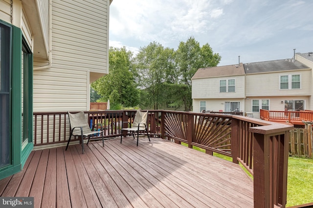 7 Silver Birch Ct, Owings Mills, MD 21117 - view of deck