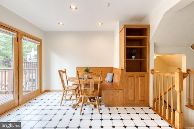 7 Silver Birch Ct, Owings Mills, MD 21117 - dining room featuring light flooring and recessed lighting