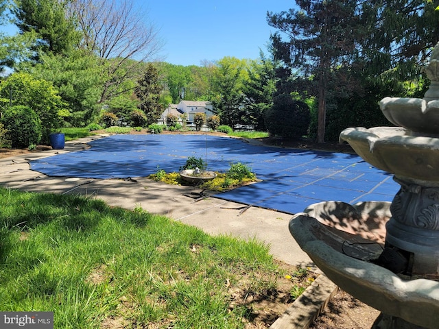 5895 Tibby Rd, Bensalem, PA 19020 - view of swimming pool with a patio area