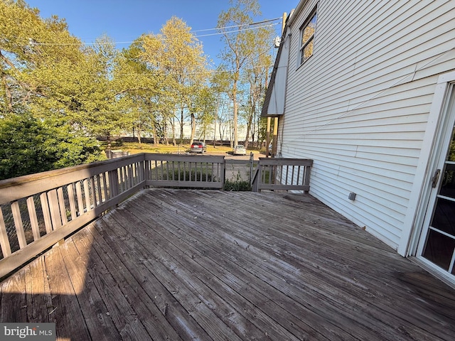 2218 Trenton Ave, Bristol, PA 19007 - view of wooden deck