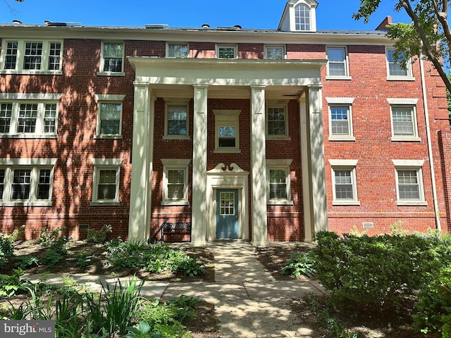 517 Bashford Ln Unit 5, Alexandria, VA 22314 - view of front of home with brick siding