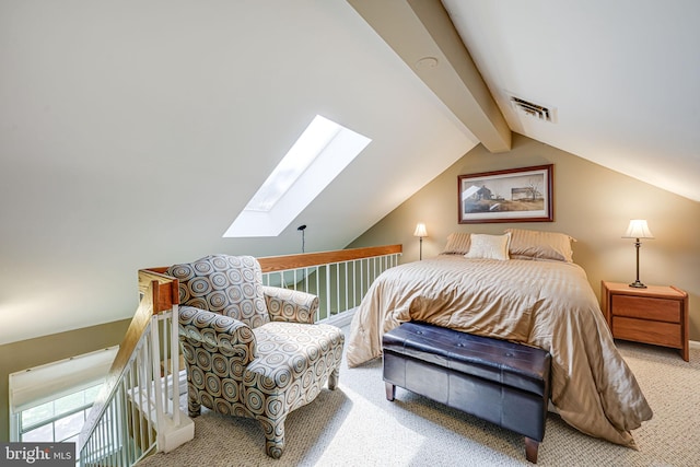 517 Bashford Ln Unit 5, Alexandria, VA 22314 - carpeted bedroom featuring a skylight