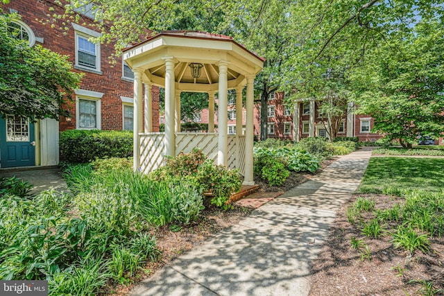 517 Bashford Ln Unit 5, Alexandria, VA 22314 - view of exterior entry with brick siding