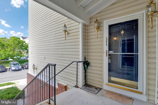 view of property entrance