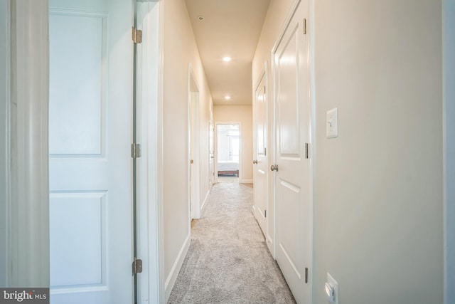 22528 Wilson View Ter, Ashburn, VA 20148 - hallway with carpet floors, recessed lighting, and baseboards
