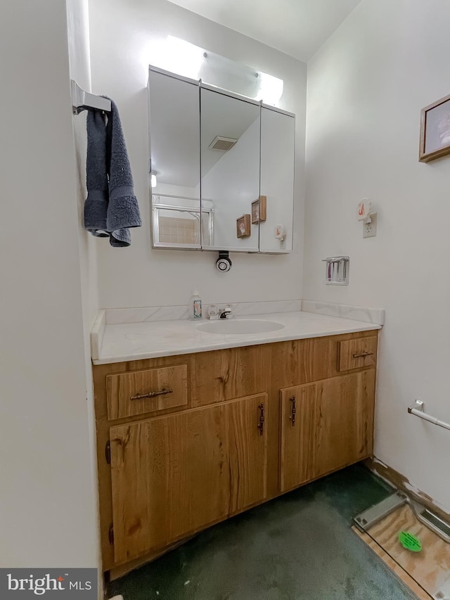2422 Pinefield Rd, Waldorf, MD 20601 - bathroom featuring vanity and visible vents
