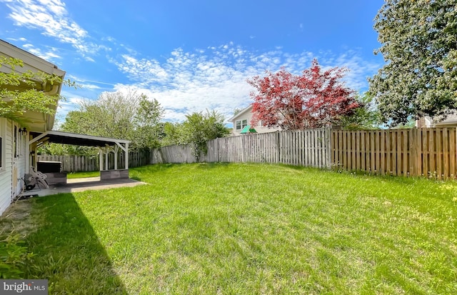 2422 Pinefield Rd, Waldorf, MD 20601 - view of yard with a fenced backyard and a patio area