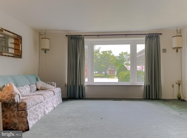 2422 Pinefield Rd, Waldorf, MD 20601 - carpeted living room featuring baseboards