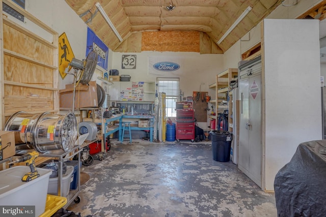 view of storage